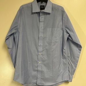 JOS A BANK DRESS SHIRT! Only worn twice/ too big on me